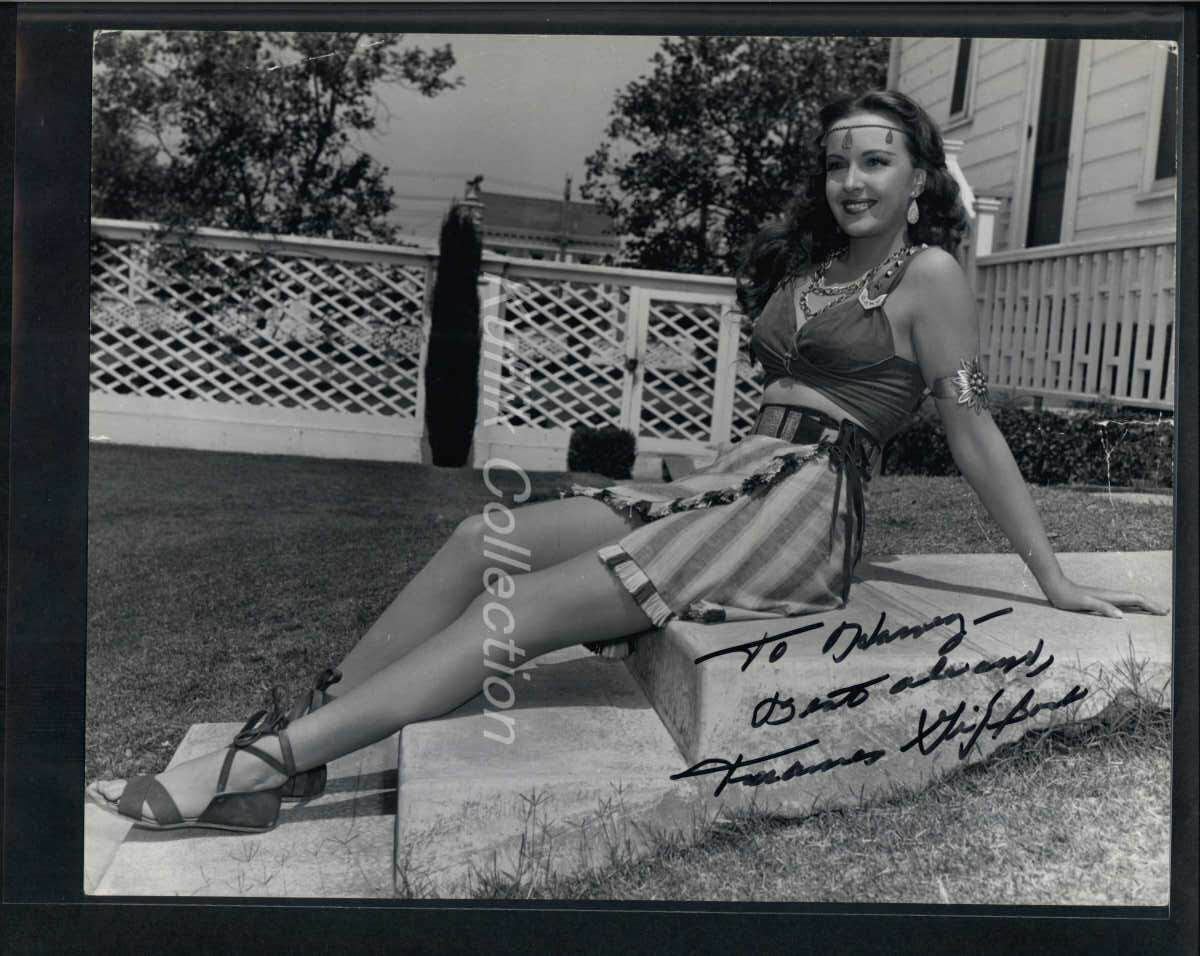 Frances Gifford - Signed Vintage Celebrity Autograph Photo Poster painting