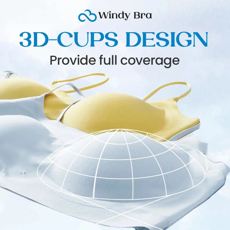 WindyBra - Summer seamless ultra-thin plus size ice silk comfort bra - LAST DAY 70% OFF