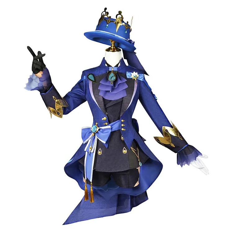 Genshin Impact Focalors Furina Outfits Cosplay Costume Halloween Carnival Suit
