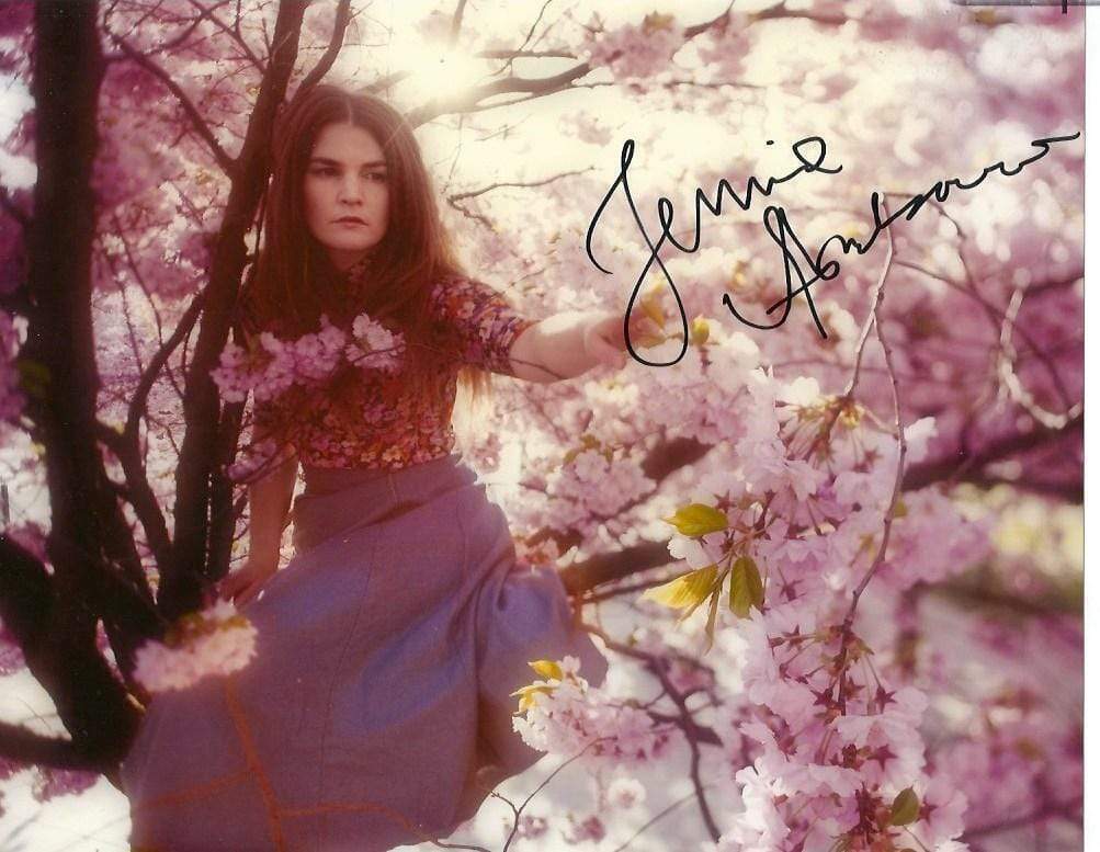 Jennie Abrahamson SINGER - SONGWRITER autograph, In-person signed Photo Poster painting