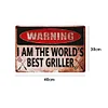 Letter warning - Vintage Metal Signs(12*16Inch) - Warning