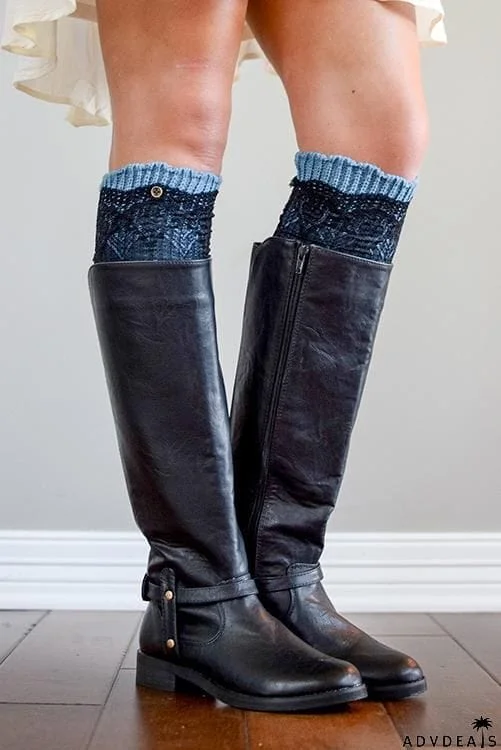 Lace Layered Boot Cuffs