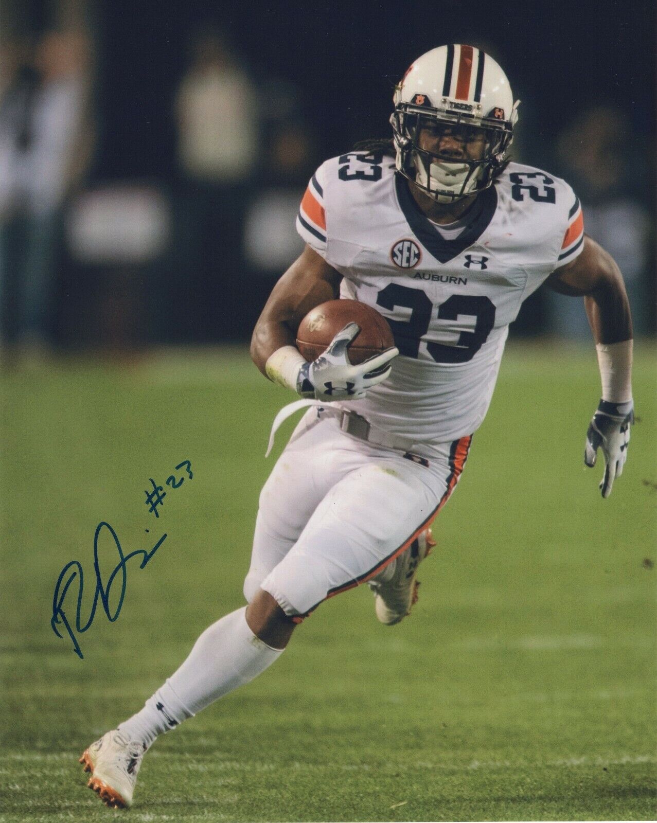 RYAN DAVIS SIGNED AUTOGRAPH AUBURN TIGERS 8X10 Photo Poster painting #3