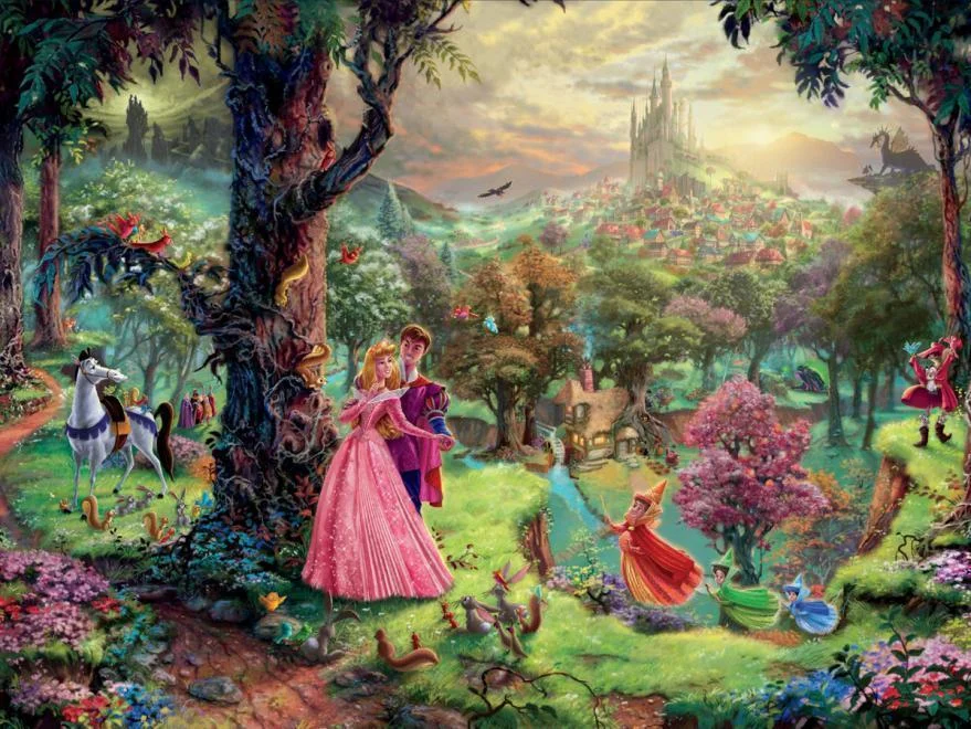 Sleeping Beauty - Paint By Numbers - Painting By Numbers