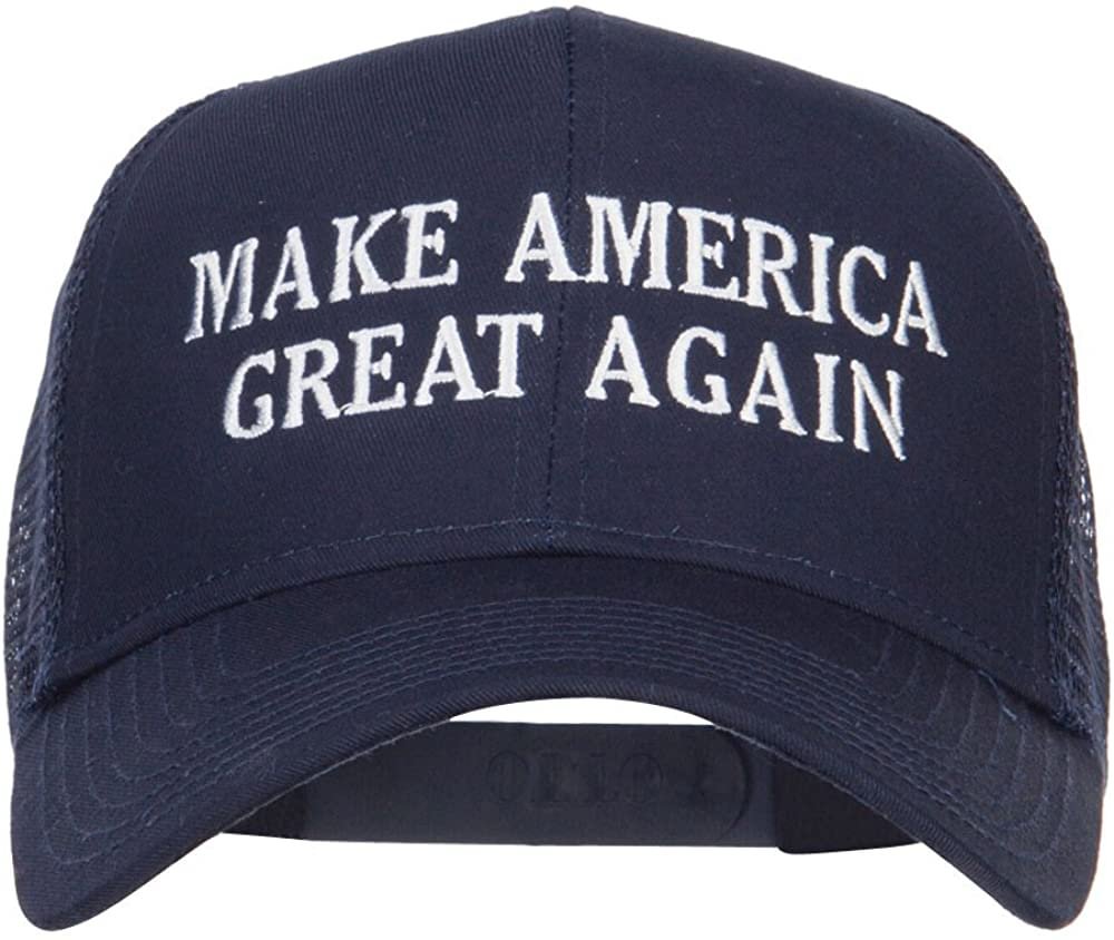 Make America Great Again Embroidered Mesh Cap