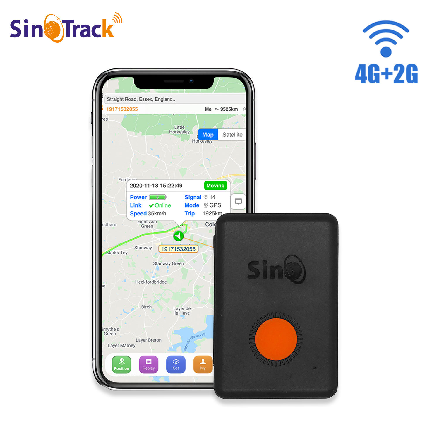4G Mini Builtin Battery Waterproof GPS Tracker ST-904L for Kid Personal Car Pet Device with Free Tracking APP