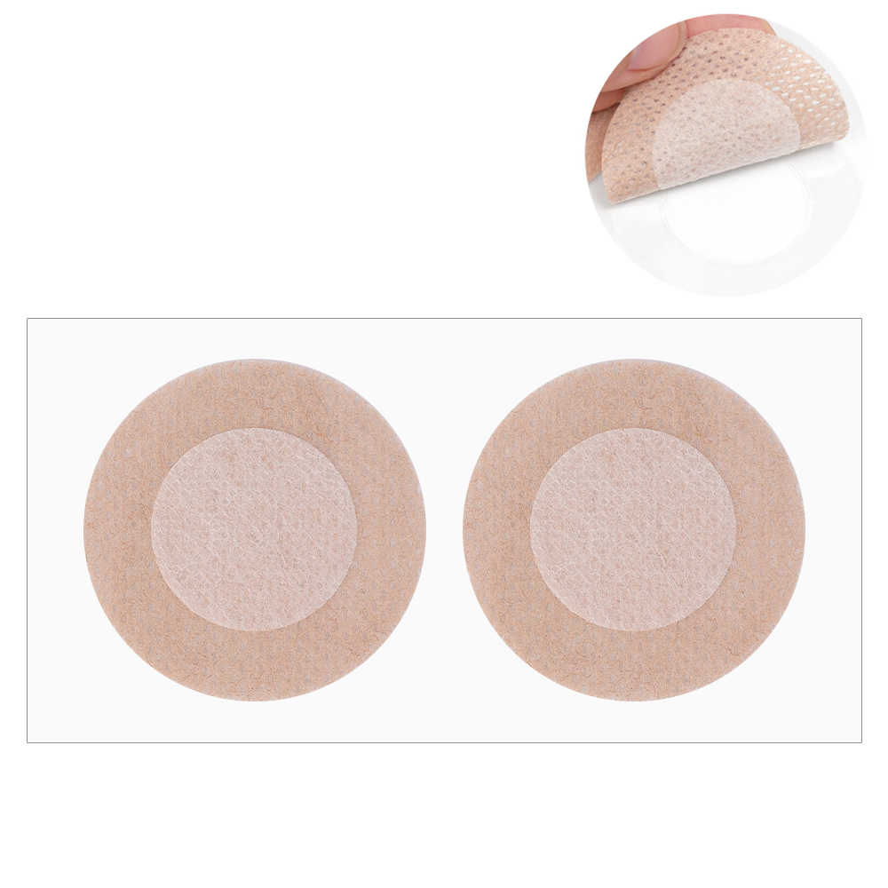 Bayuyun 2-50Pcs Men Nipple Cover Tape Pasties Adhesive Stickers Bra Pad Women Invisible Breast Lift Bra Running Protect Nipples Chest