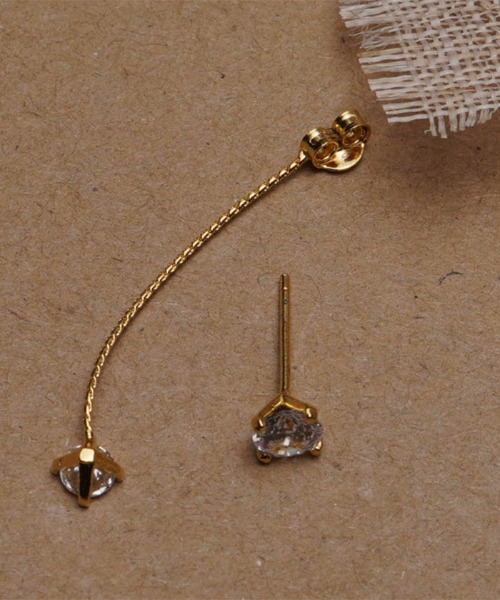ポスト：925シルバー ピアス