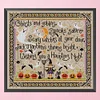 Halloween-11CT Stamped Cross Stitch 45*50cm