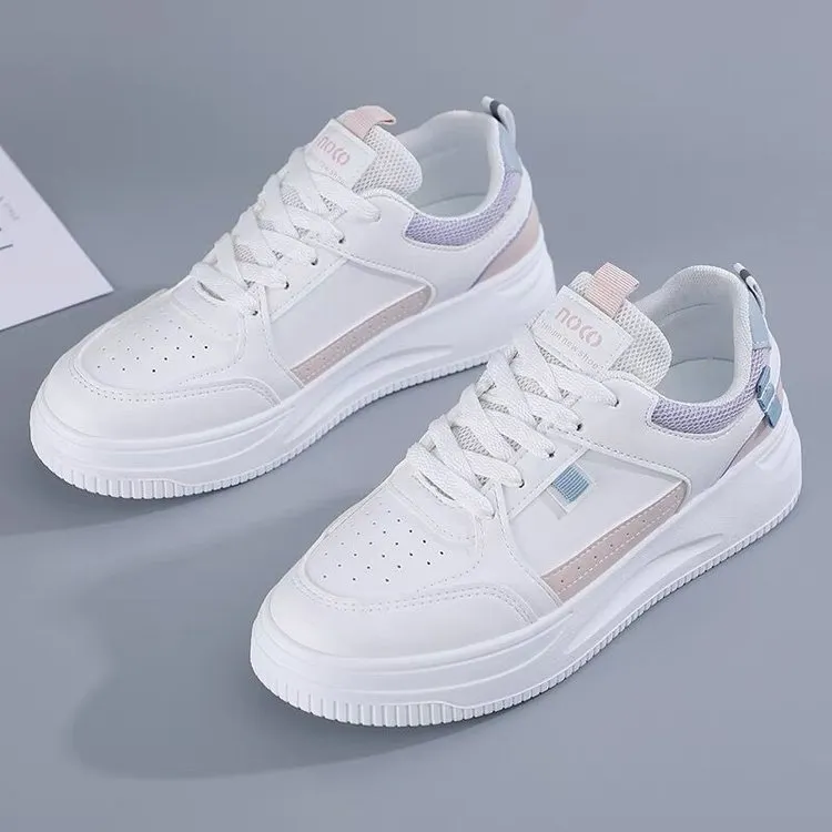 Churchf Churchf 2023 New Board Shoes Women's Flat Shoes Are Light And Easy To Match Women's Sports Casual Small White Shoes