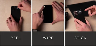 Reusable Screen Cleaning Stickers