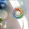 (US Only)Acrylic 2D Flat DIY Easter Egg Wreath Hanging Diamond Art Kits Wall Door Decor