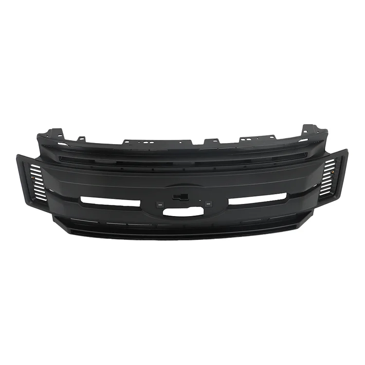 SEBLAFF Front Bumper Mesh Look Black Upper Grille Replacement for 2017 2018 2019 F250 F350 Truck