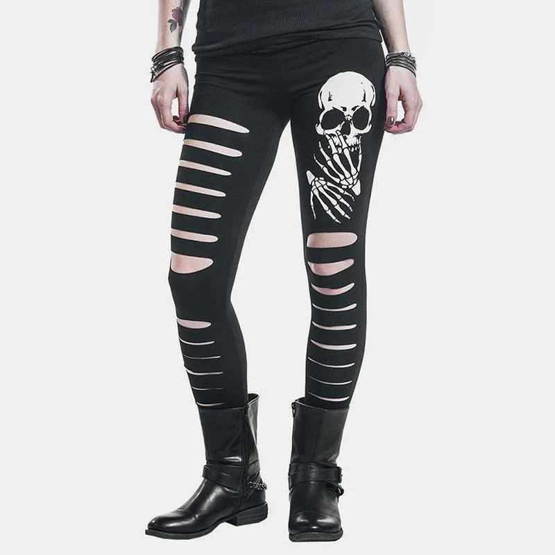 Skull Hollow Leggings