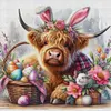 (Multi-Style) Highland Cattle-11CT Stamped Cross Stitch 40*40cm/15.75*15.75in