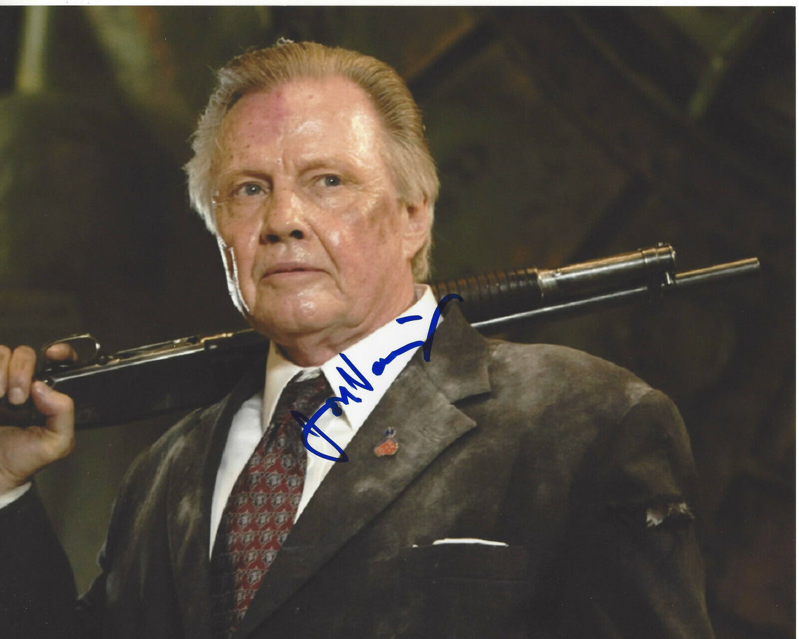 JON VOIGHT SIGNED AUTHENTIC 'NATIONAL TREASURE' 8X10 Photo Poster painting 3 COA ACTOR PROOF