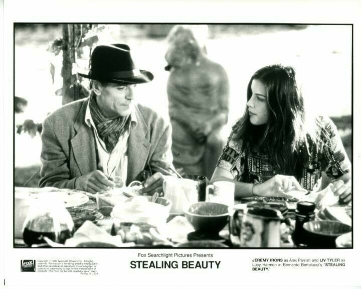 Jeremy Irons Liv Tyler Stealing Beauty Original Press 8X10 Photo Poster painting