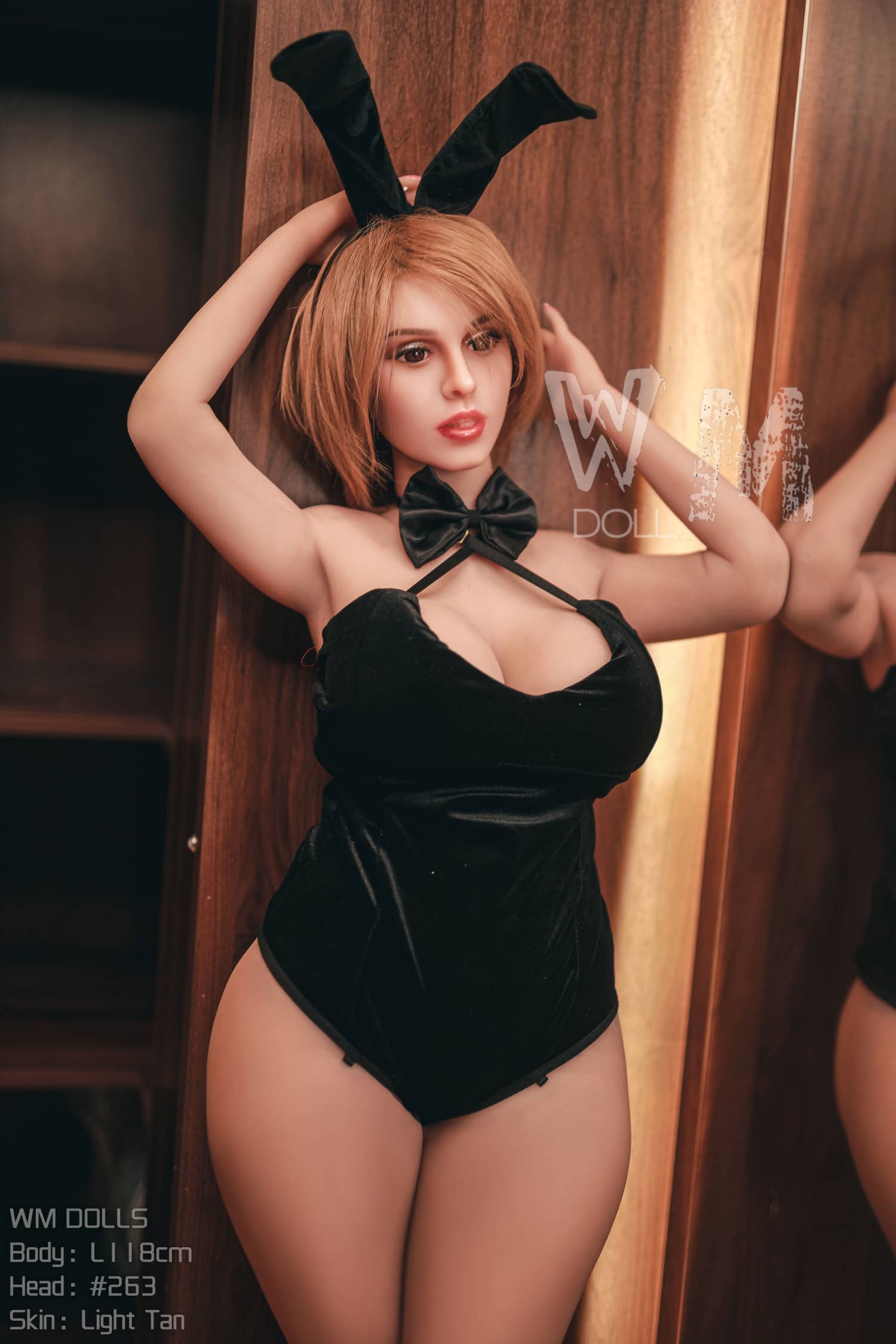 WM Doll 118cm (3.87') STPE Large Breasts - Mia (NO.043) WM DOLL Littlelovedoll