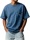 Men's Loose Breathable Pocket T-Shirt