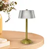 Crystal Table Lamp Cordless Desk Lamp Dimmable Sleeping Light for Restaurant Bar