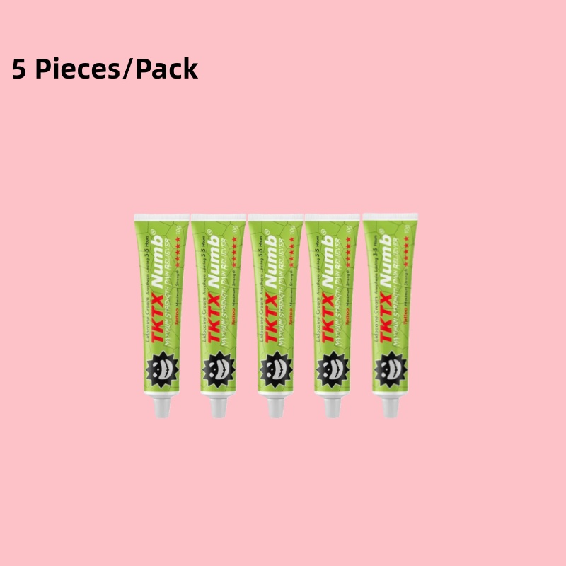 TKTX Skin Comfort Prep Pink Cream tattoo numbing cream