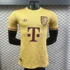 2025/2026 Player Version Bayern Munich 125th Anniversary Special Edition Yellow Football Jersey 1:1 Thai Quality