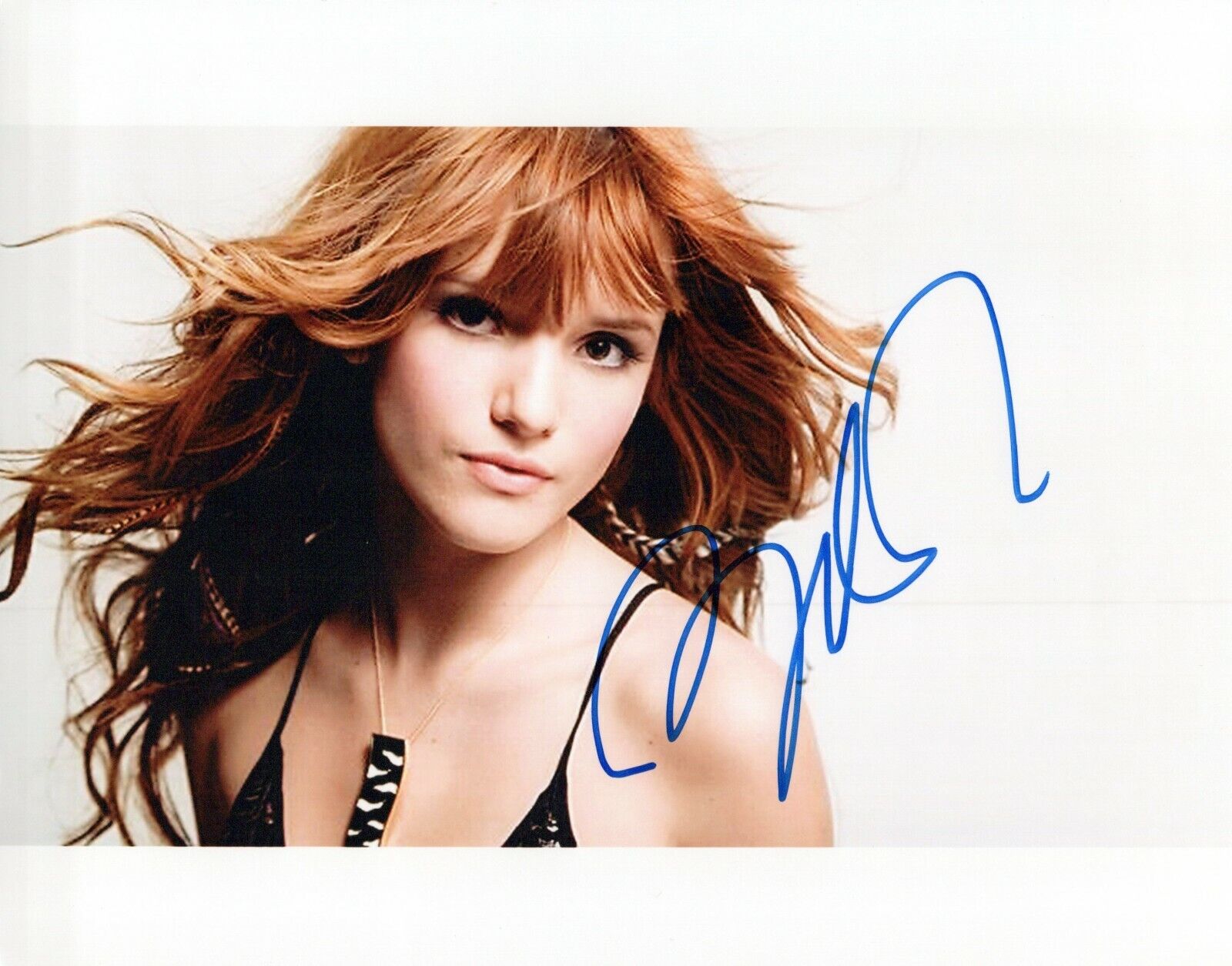 Bella Thorne glamour shot autographed Photo Poster painting signed 8x10 #18