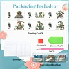 6PCS DIY Diamond Art Greeting Cards Christmas Elf Congratulations Cards & Gift