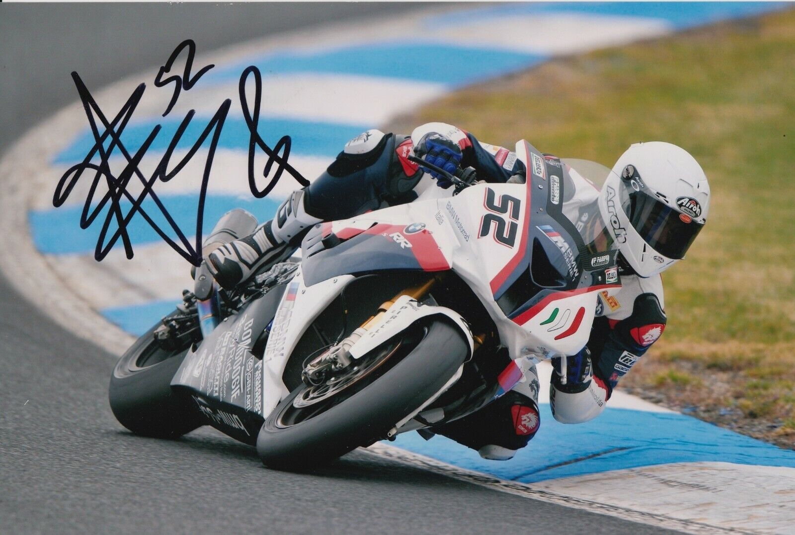 James Toseland Hand Signed 12x8 Photo Poster painting - BMW MotoGP Autograph.