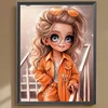 Diamond Painting -DIY Full Square Drill Little Girl