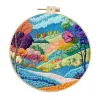 4 Set Colorful Landscape Series- Embroidery Kits
