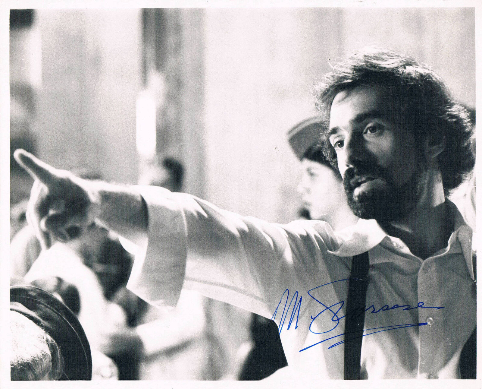 Martin Scorsese 1942- genuine autograph 8x10