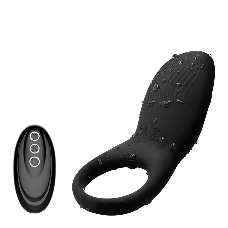 Men'S Vibrating Ring Remote Control Ring Massager The Cock Ring