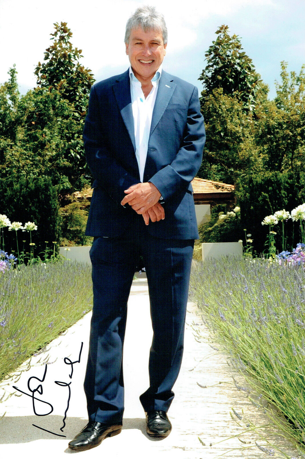 John INVERDALE Signed Autograph 12x8 Photo Poster painting Journalist TV Presenter AFTAL COA