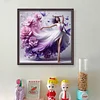 (Counted/Stamped)Flower Dance Girl-11CT Cross Stitch 45*45cm