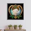 Diamond Painting-DIY Crystal Rhinestone Rose Heart