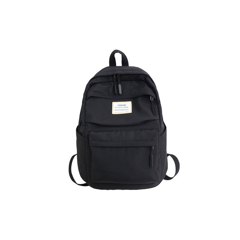 korean backpack black