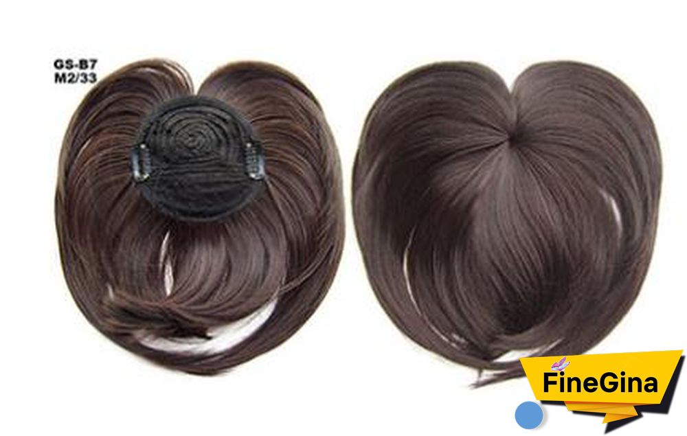 Clip In Hair Extensions Topper Hair Wig Heat Safe Healthy Toupee Hairpiece For Women