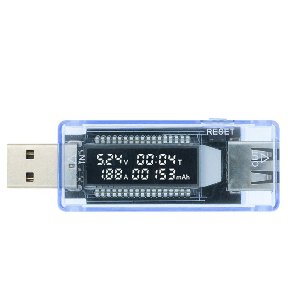 

Digital USB Current Voltage Tester Phone Charger Capacity Power Detector, 501 Original