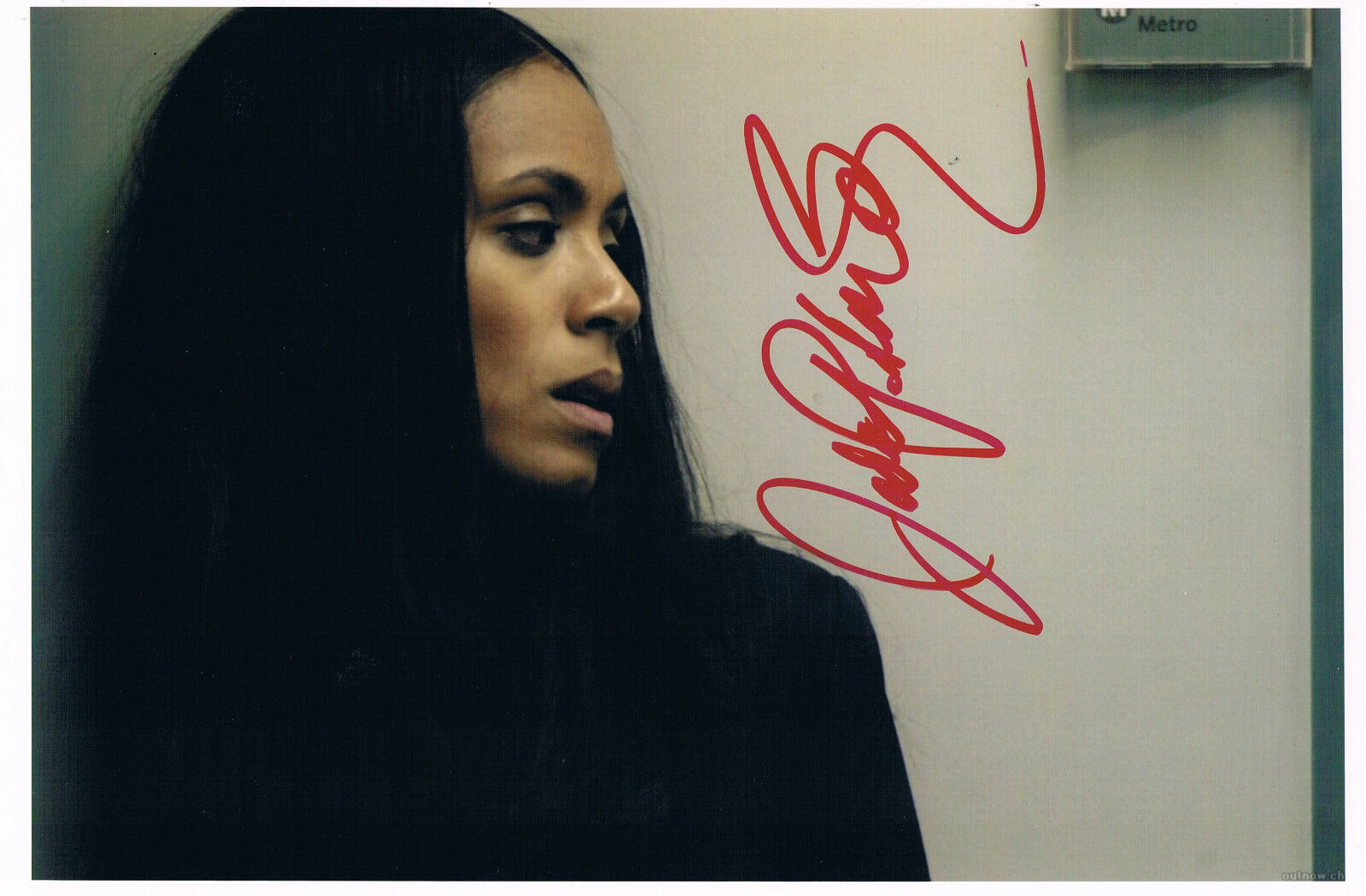 Jada Pinkett Smith 1971- genuine autograph Photo Poster painting 7.5x10.5