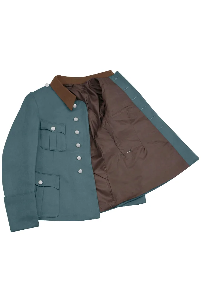   Polizei German Gendarmerie General Officer Gabardine Service Tunic Jacket 6 Buttons German-Uniform
