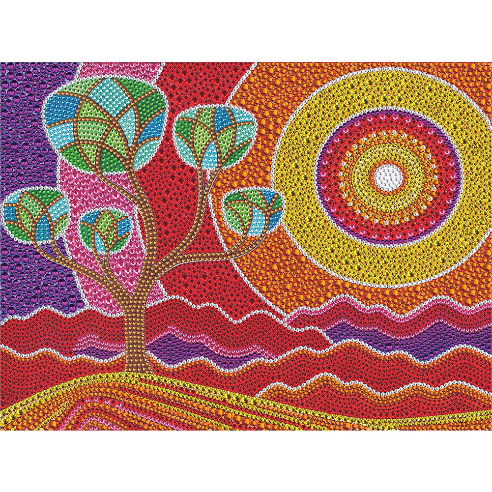 

Sunrise - Crystal Special Shaped Diamond Painting - 40*30CM, 501 Original