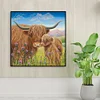 Diamond Painting-DIY Full Round Drill Cow