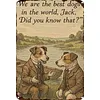 Dog Talk - Vintage Metal Signs - 20*30cm/30*40cm