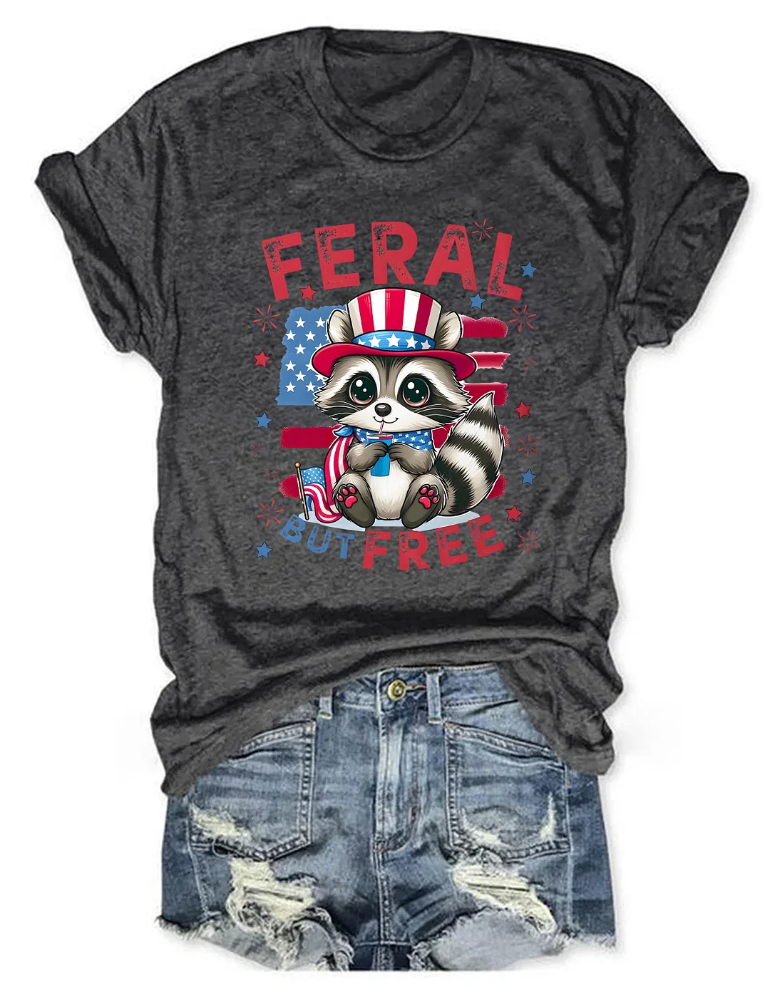Feral But Free T-shirt