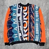Fashion Broncos Print Long Sleeve Tapestry Sweatshirt