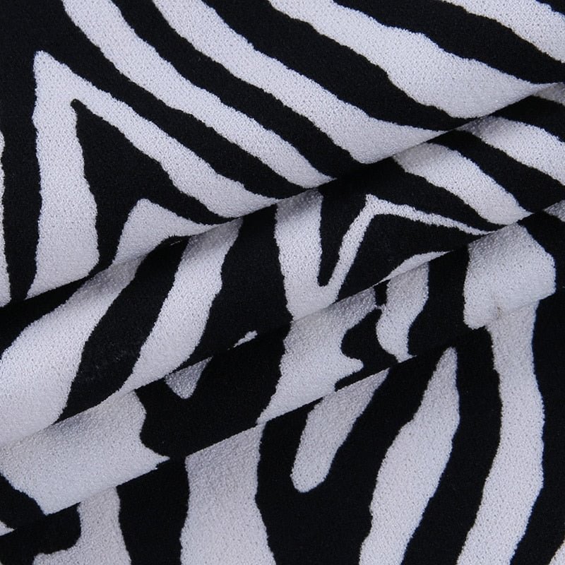 WannaThis Zebra Print Wide Leg Pants Trousers Sexy High Waist Autumn Women New 2020 Fashion Casual Female Trousers Streetwear