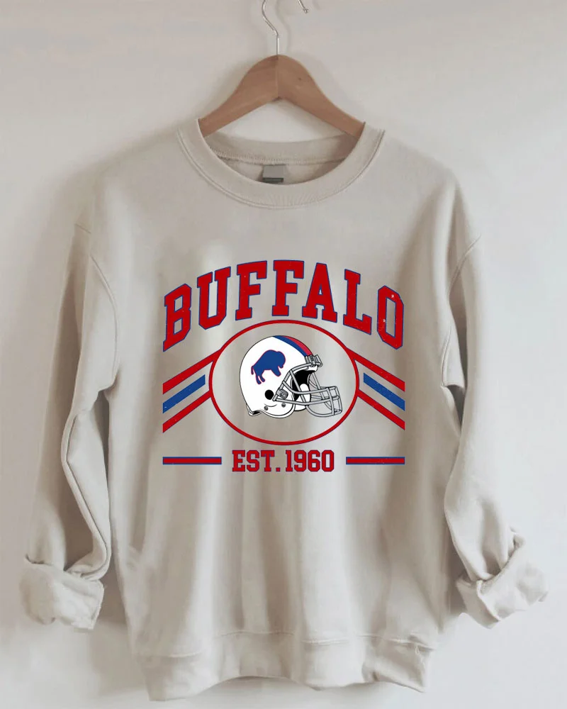 Buffalo Football Est 1960 Sweatshirt