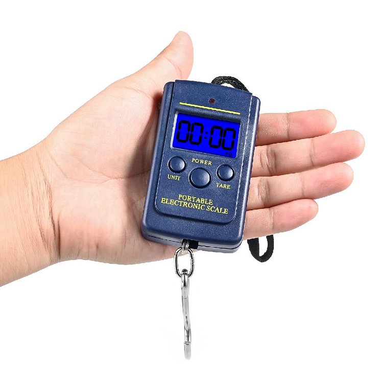 Portable 40kg/10g Electronic Hanging Fishing Digital Pocket Hook Scale
