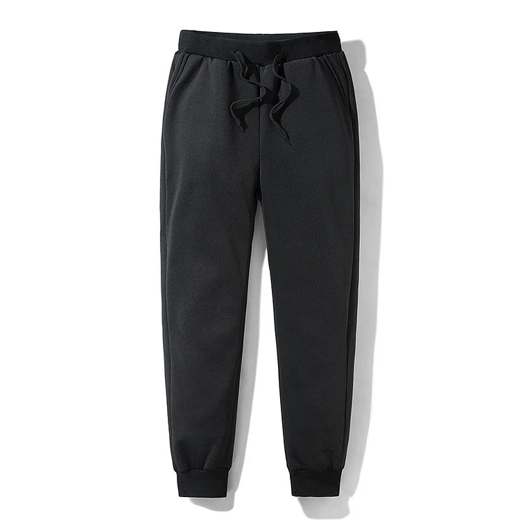 PASUXI Autumn Winter Mens Jogger Pants Personality Cotton Fleece Custom Sweatpants Casual Trousers For Men Baggy Pants huanwei